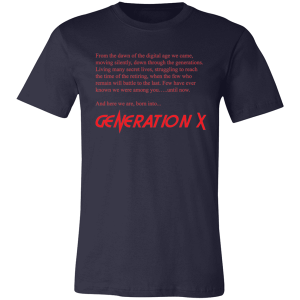 Generation X HIGHLANDER Themed Unisex Jersey Short-Sleeve T-Shirt - Image 7