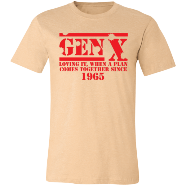 Generation X A-TEAM Themed Unisex Jersey Short-Sleeve T-Shirt - Image 3