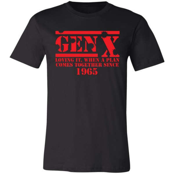 Generation X A-TEAM Themed Unisex Jersey Short-Sleeve T-Shirt - Image 4