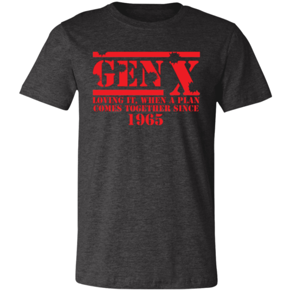 Generation X A-TEAM Themed Unisex Jersey Short-Sleeve T-Shirt - Image 5