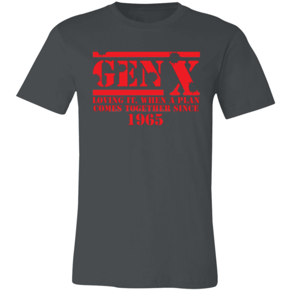 Generation X A-TEAM Themed Unisex Jersey Short-Sleeve T-Shirt - Image 7