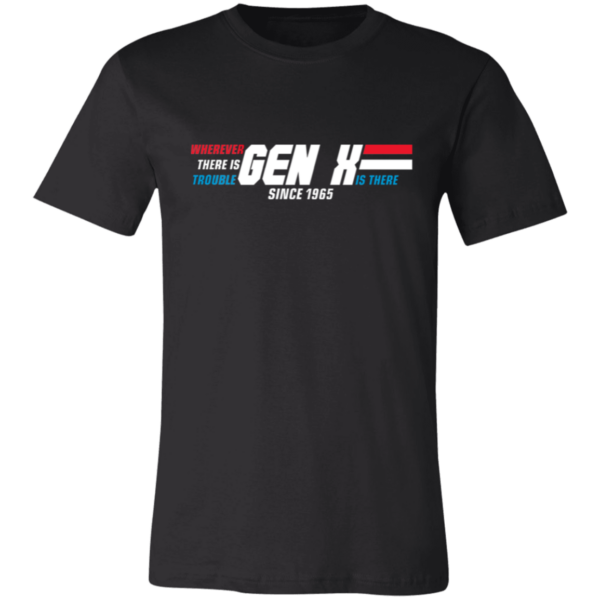 Generation  X GI JOE Themed Unisex Jersey Short-Sleeve T-Shirt - Image 2