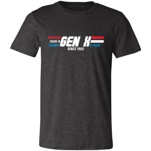 Generation  X GI JOE Themed Unisex Jersey Short-Sleeve T-Shirt - Image 3