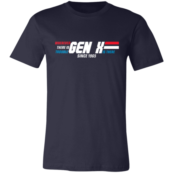 Generation  X GI JOE Themed Unisex Jersey Short-Sleeve T-Shirt - Image 4