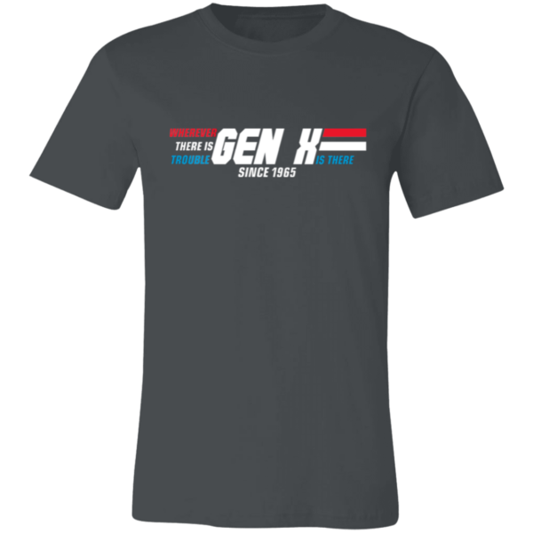 Generation  X GI JOE Themed Unisex Jersey Short-Sleeve T-Shirt - Image 5