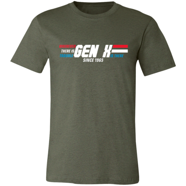 Generation  X GI JOE Themed Unisex Jersey Short-Sleeve T-Shirt