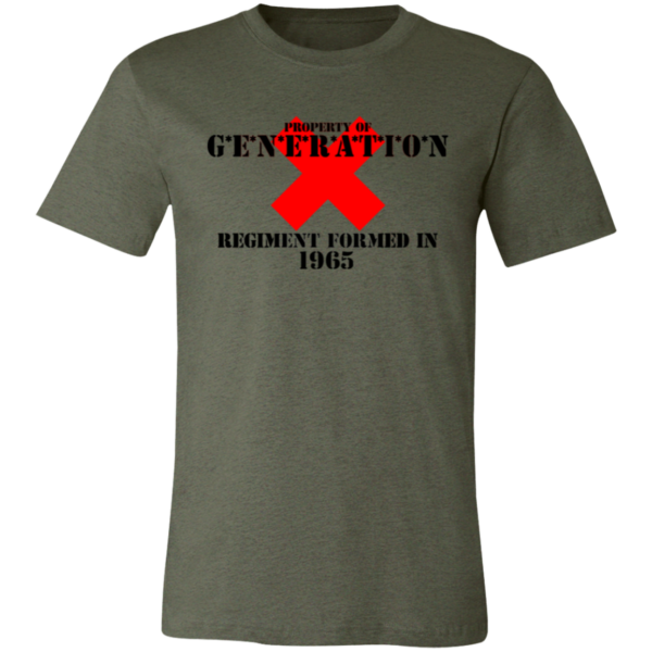 Generation X M*A*S*H Themed Unisex Jersey Short-Sleeve T-Shirt - Image 2