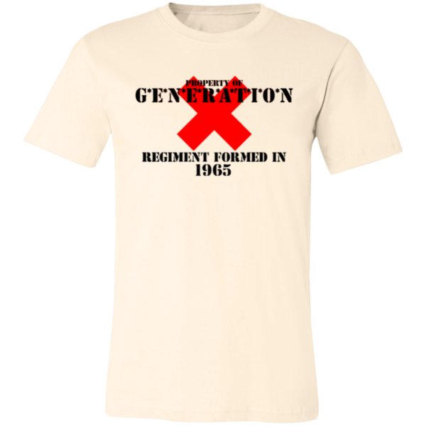 Generation X M*A*S*H Themed Unisex Jersey Short-Sleeve T-Shirt - Image 4