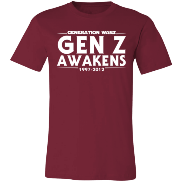 Generation Wars: Gen Z Awakens Unisex Jersey Short-Sleeve T-Shirt - Image 3