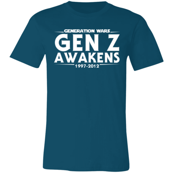 Generation Wars: Gen Z Awakens Unisex Jersey Short-Sleeve T-Shirt - Image 7