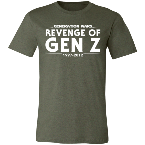 Generation Wars: Revenge of Gen Z Unisex Jersey Short-Sleeve T-Shirt