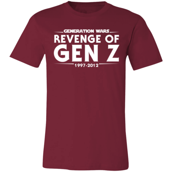 Generation Wars: Revenge of Gen Z Unisex Jersey Short-Sleeve T-Shirt - Image 3