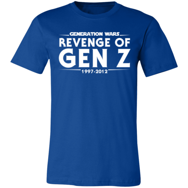 Generation Wars: Revenge of Gen Z Unisex Jersey Short-Sleeve T-Shirt - Image 8