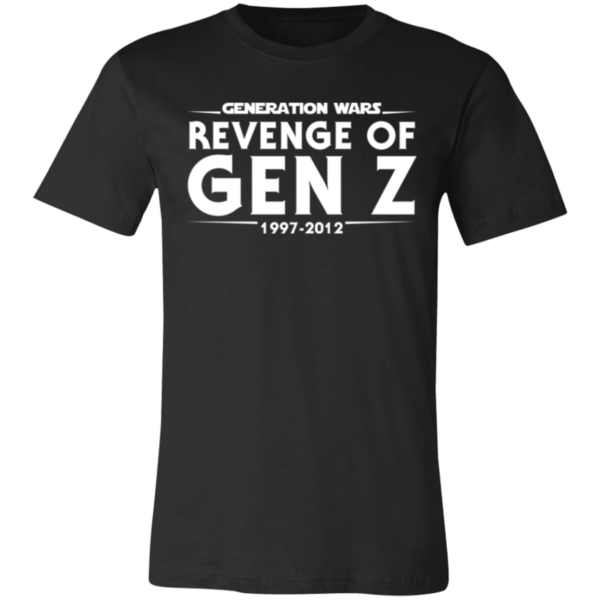 Generation Wars: Revenge of Gen Z Unisex Jersey Short-Sleeve T-Shirt - Image 2