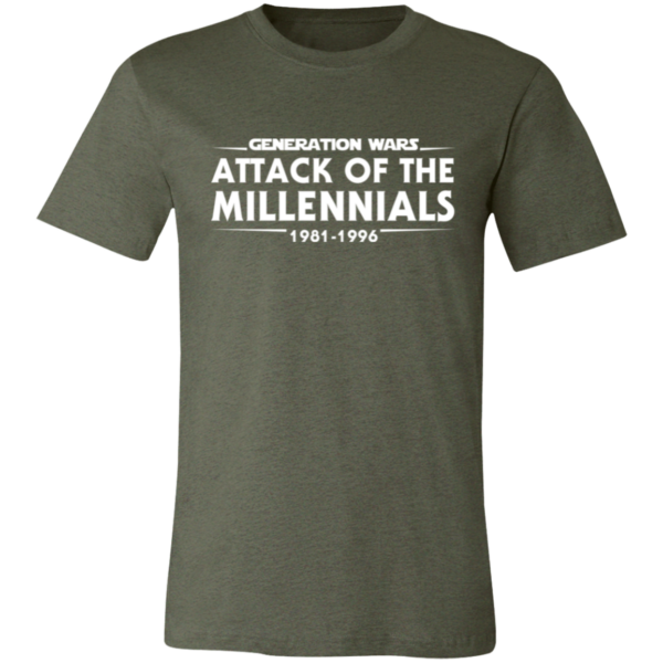 Generation Wars: Attack of the Millennials Unisex Jersey Short-Sleeve T-Shirt