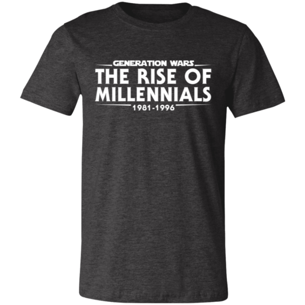 Generation Wars: The Rise of Millennials Unisex Jersey Short-Sleeve T-Shirt - Image 4