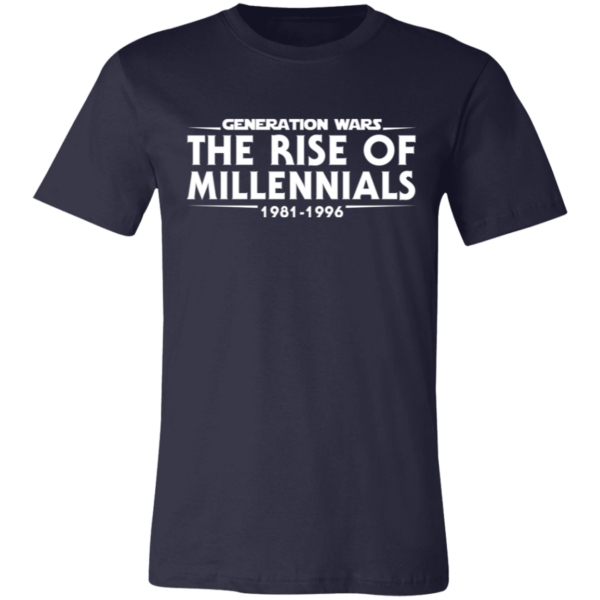 Generation Wars: The Rise of Millennials Unisex Jersey Short-Sleeve T-Shirt - Image 5