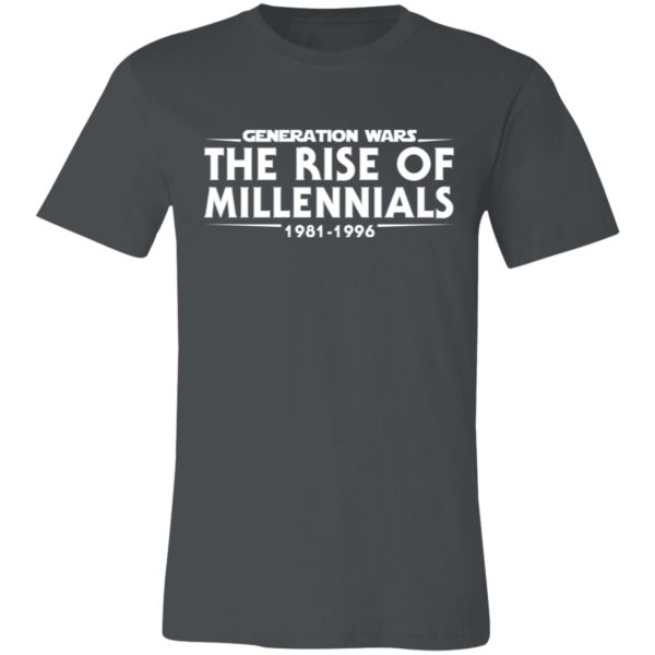 Generation Wars: The Rise of Millennials Unisex Jersey Short-Sleeve T-Shirt - Image 6