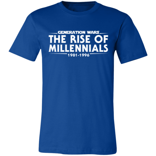 Generation Wars: The Rise of Millennials Unisex Jersey Short-Sleeve T-Shirt - Image 8