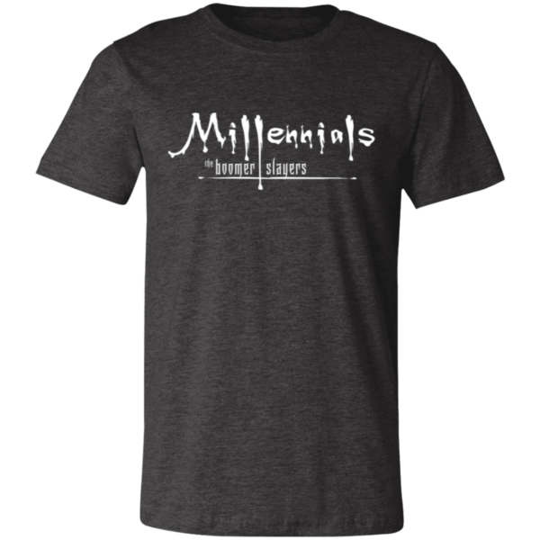 Millennials The Boomer Slayers Unisex Jersey Short-Sleeve T-Shirt - Image 4