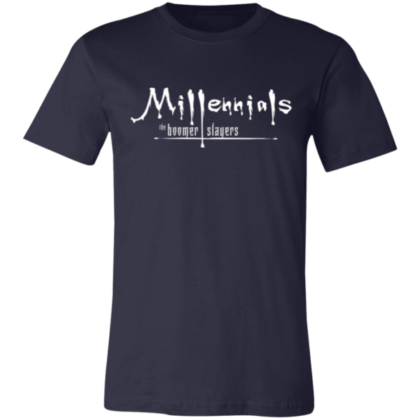 Millennials The Boomer Slayers Unisex Jersey Short-Sleeve T-Shirt - Image 5