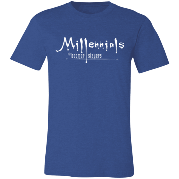 Millennials The Boomer Slayers Unisex Jersey Short-Sleeve T-Shirt - Image 8