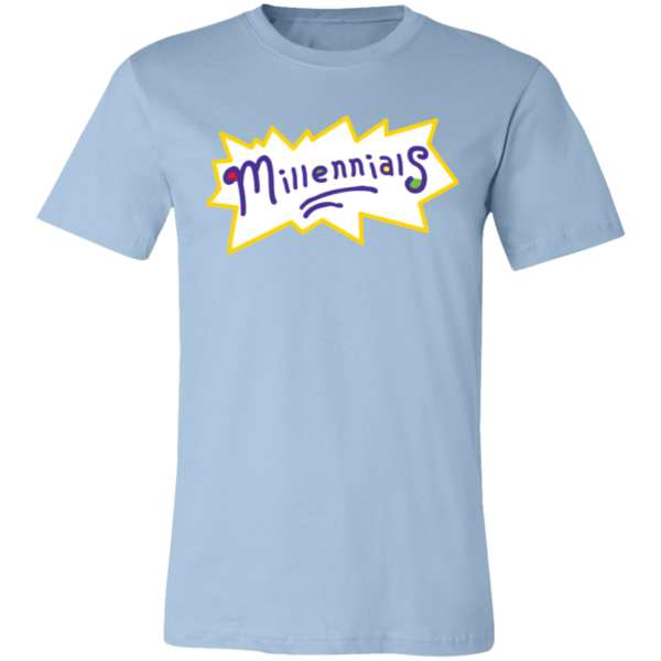 Millennials RUGRATS Themed Unisex Jersey Short-Sleeve T-Shirt - Image 5