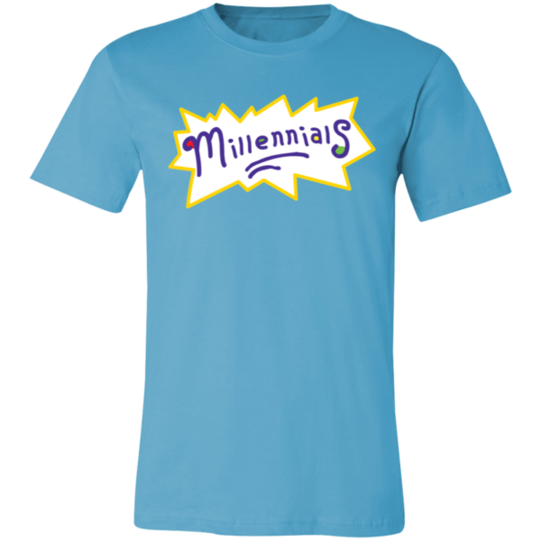 Millennials RUGRATS Themed Unisex Jersey Short-Sleeve T-Shirt - Image 7