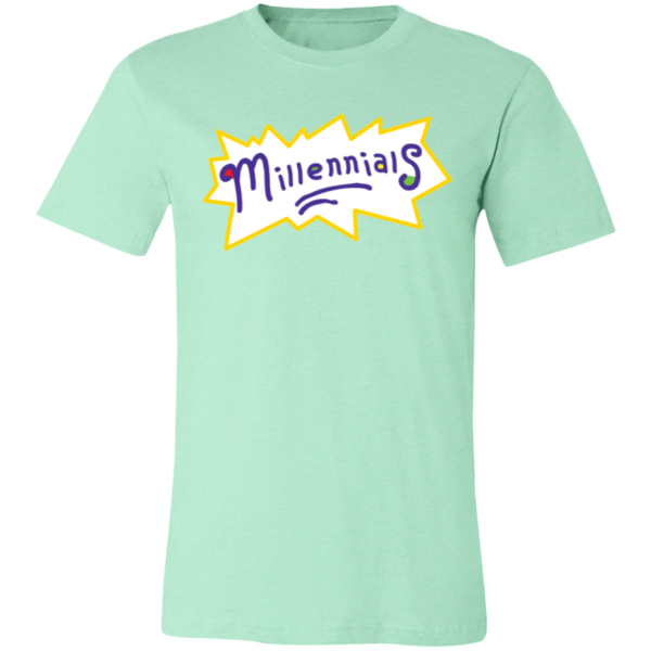 Millennials RUGRATS Themed Unisex Jersey Short-Sleeve T-Shirt