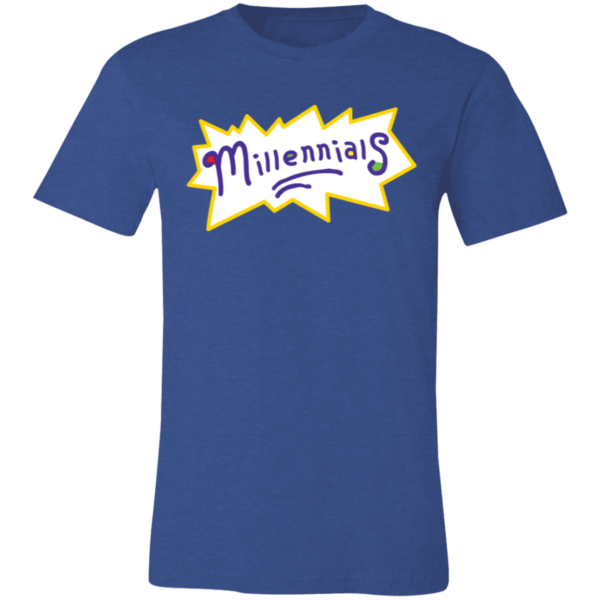 Millennials RUGRATS Themed Unisex Jersey Short-Sleeve T-Shirt - Image 10