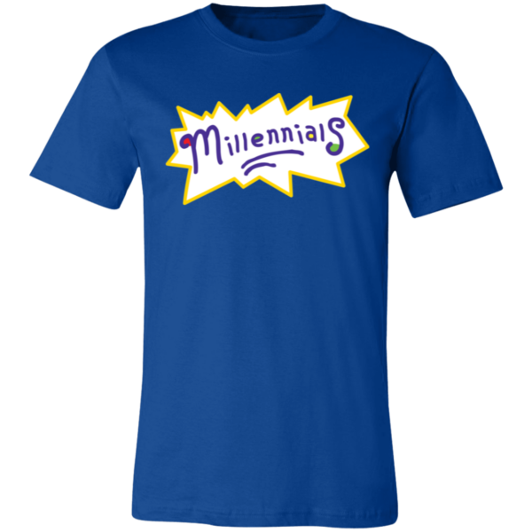 Millennials RUGRATS Themed Unisex Jersey Short-Sleeve T-Shirt - Image 12