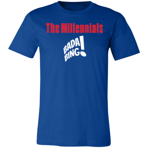 Millennials SOPRANOS Themed Unisex Jersey Short-Sleeve T-Shirt - Image 7