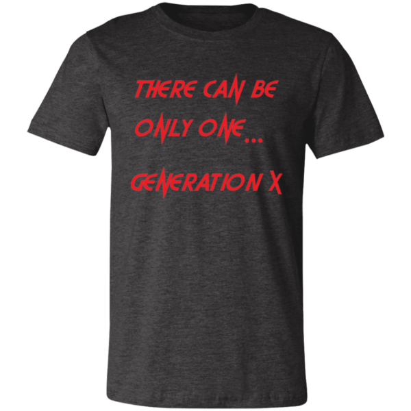 There Can Be Only One... Unisex Jersey Short-Sleeve T-Shirt - Image 3