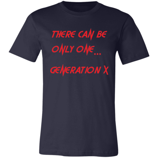 There Can Be Only One... Unisex Jersey Short-Sleeve T-Shirt - Image 4