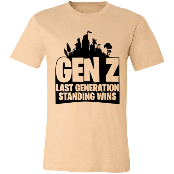 Gen Z Last Generation Standing Unisex Jersey Short-Sleeve T-Shirt - Image 2