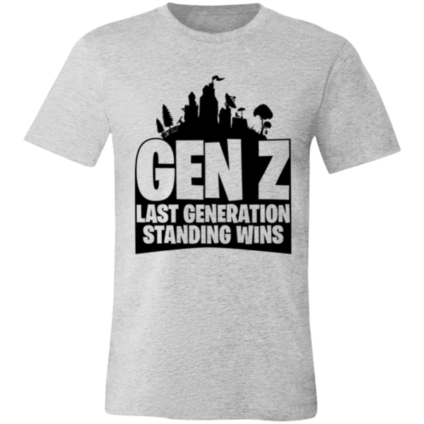 Gen Z Last Generation Standing Unisex Jersey Short-Sleeve T-Shirt