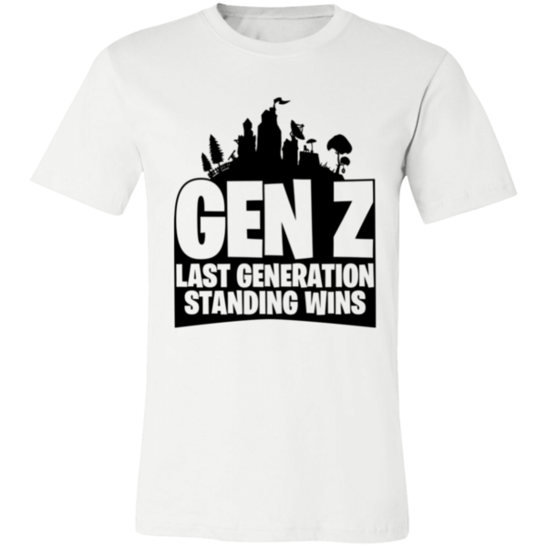 Gen Z Last Generation Standing Unisex Jersey Short-Sleeve T-Shirt - Image 4