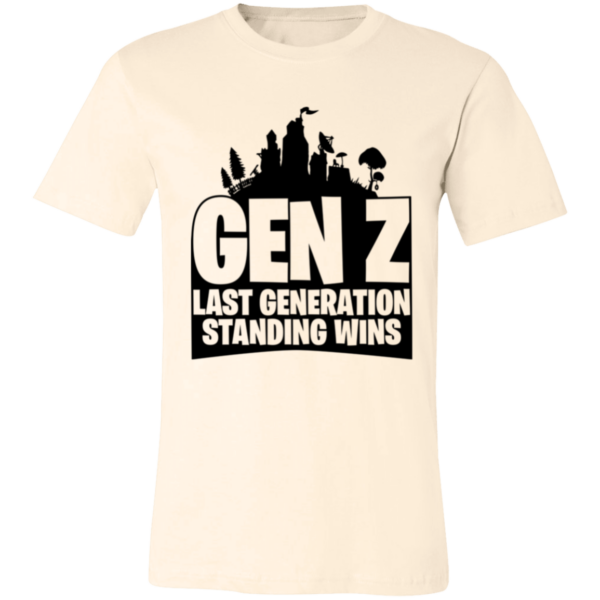 Gen Z Last Generation Standing Unisex Jersey Short-Sleeve T-Shirt - Image 3